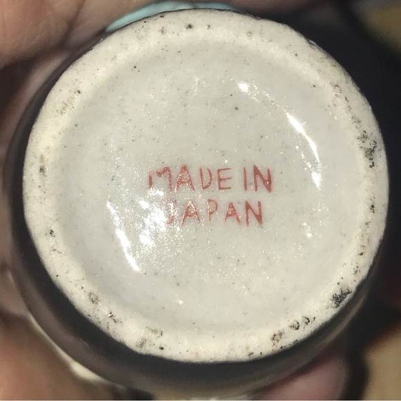 Vintage Moriage Dragon Ware Mini Vase Porcelain Hand Painted Blue Eyed Dragon - Picture 10 of 12